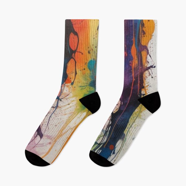 Item preview, Artistic colorful splash spectrum artwork print design designed and sold by Anshu3813.