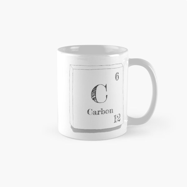 Item preview, Carbon - periodic table tile designed and sold by justNickoli.