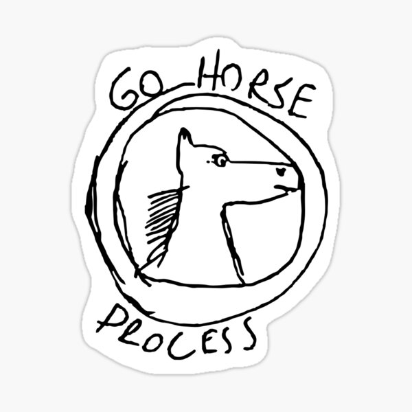 Item preview, Extreme Go Horse Process designed and sold by fhsrb.