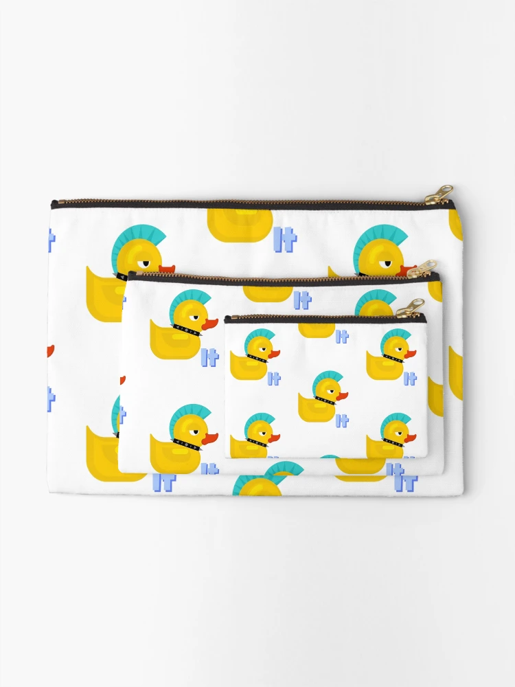 Thumbnail 2 of 4, Zipper Pouch, Duck It! designed and sold by ReeReeDesigns.