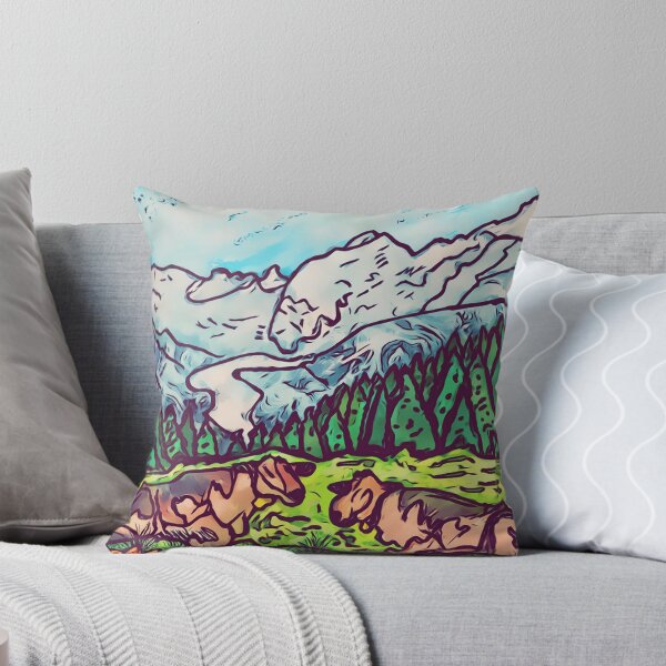 Item preview, Original art work was done with Procreate.   Idea is based from Switzerland designed and sold by Monica M Engeler.