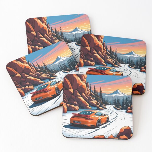 Item preview, Sports car illustration designed and sold by ZeusGallery.