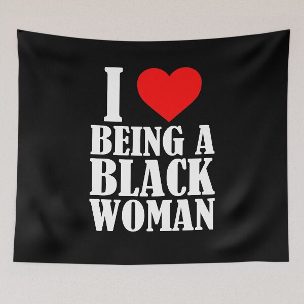 Item preview, I love being a black woman designed and sold by ealathoan.