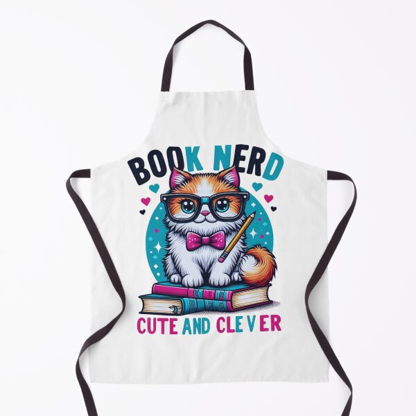 Item preview, Book Nerd Cute Cat designed and sold by KTGim.