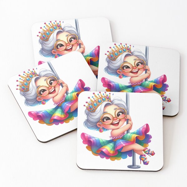Item preview, Pole dancing granny designed and sold by Ravensplace22.