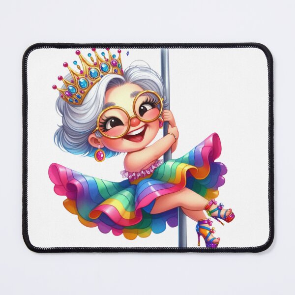 Item preview, Pole dancing granny designed and sold by Ravensplace22.