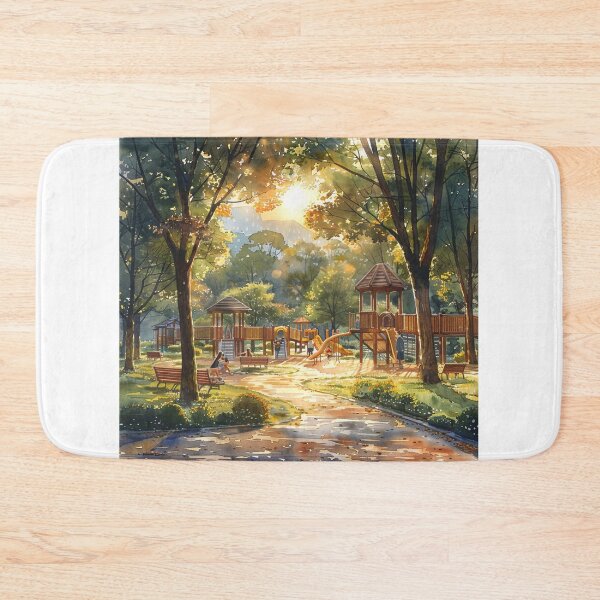 Item preview, Children's Playground Art Print designed and sold by Mr-whiteBG.