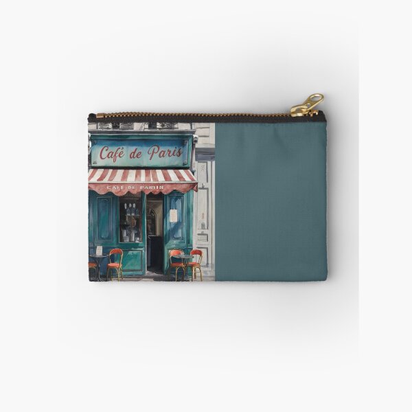 Item preview, Vintage Paris Cafe…. Warercolor Retro Art By Carraann designed and sold by CARRAANN.