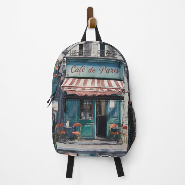 Item preview, Vintage Paris Cafe…. Warercolor Retro Art By Carraann designed and sold by CARRAANN.