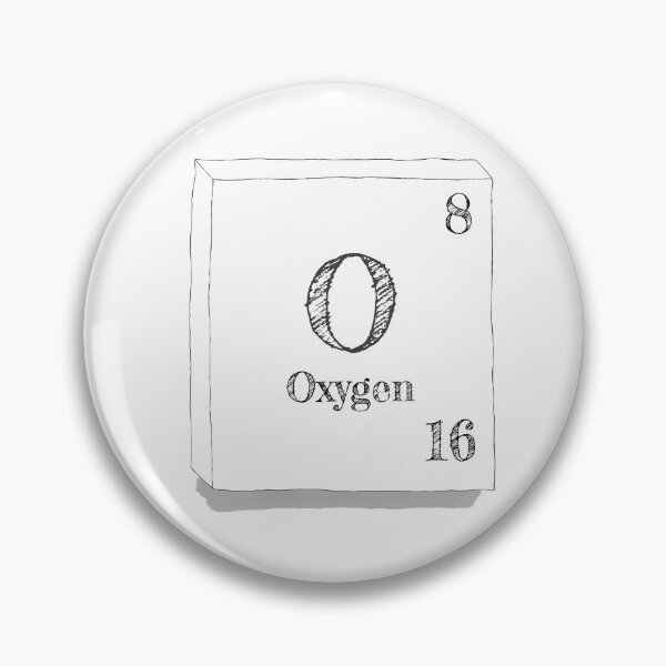 Item preview, Oxygen - periodic table tile designed and sold by justNickoli.