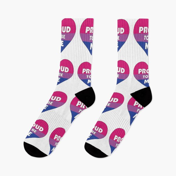 Item preview, Proud to Be Me LGBTQ+ Bi Bisexual Pride Flag Heart designed and sold by JoyfulJen.