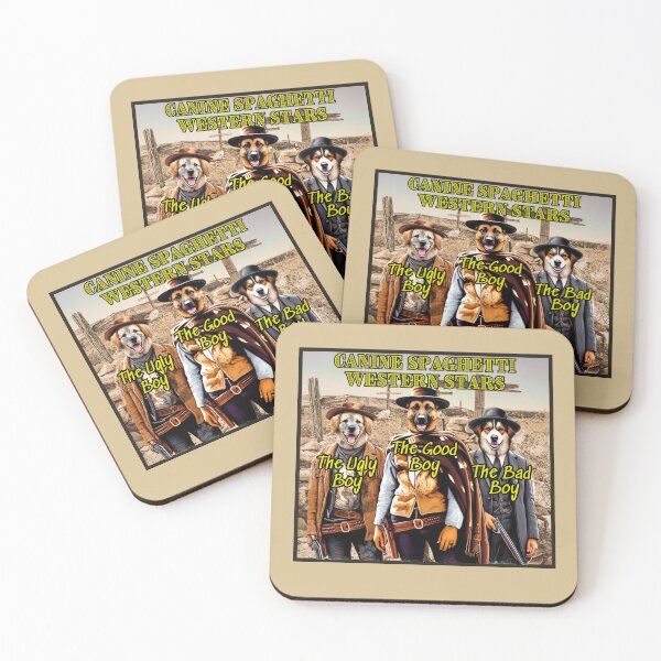 Item preview, Canine Spaghetti Western Stars. Doggie Cowboys! designed and sold by Jim Stephens.