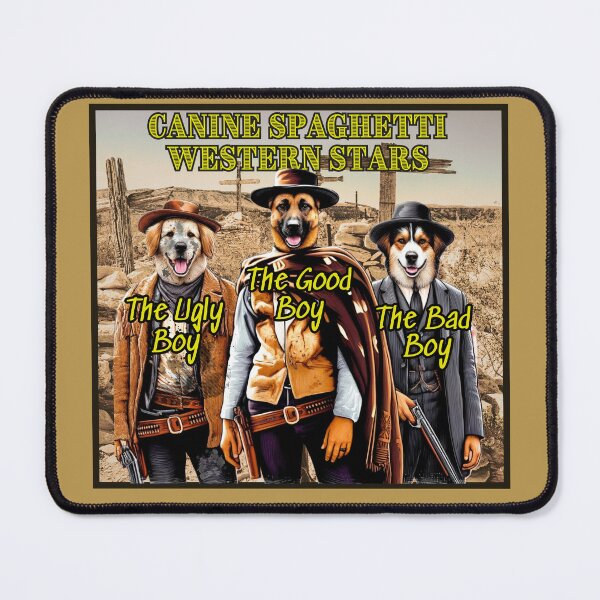 Item preview, Canine Spaghetti Western Stars. Doggie Cowboys! designed and sold by Jim Stephens.