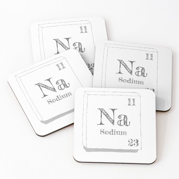 Item preview, Sodium - periodic table tile designed and sold by justNickoli.