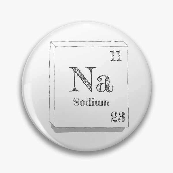 Item preview, Sodium - periodic table tile designed and sold by justNickoli.