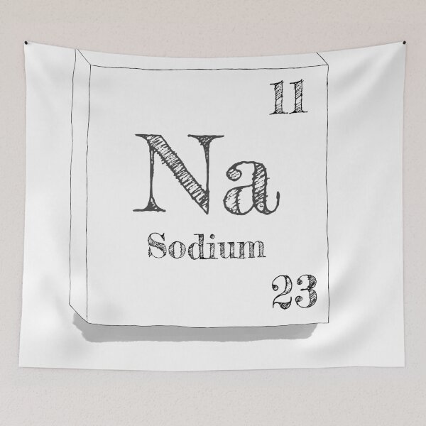 Item preview, Sodium - periodic table tile designed and sold by justNickoli.
