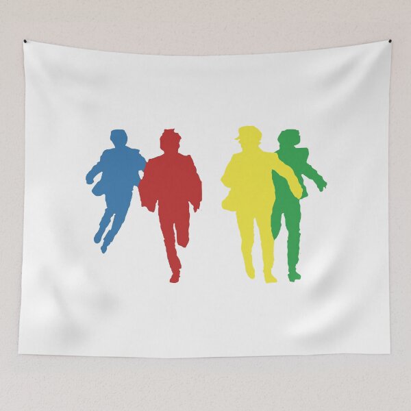 Item preview, Running Fab Four - Colored designed and sold by skipat.