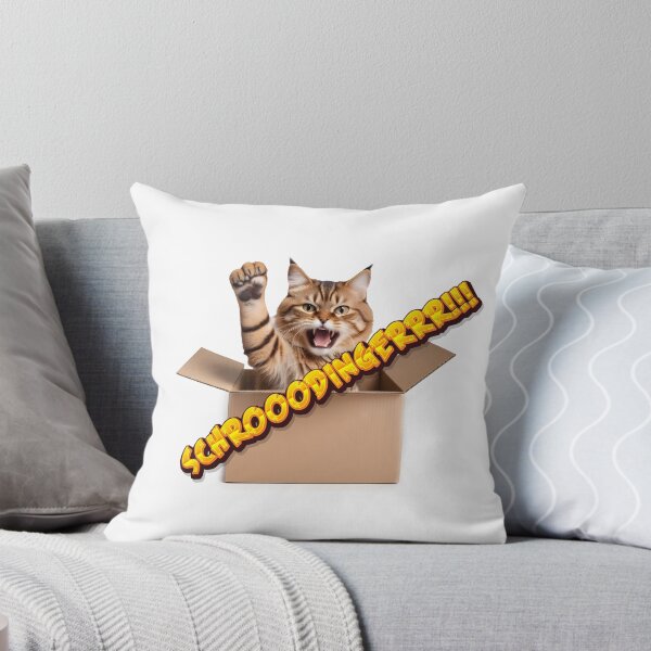 Item preview, schrodinger cat. yes! it's alive!!! designed and sold by PrintPlanetGo.