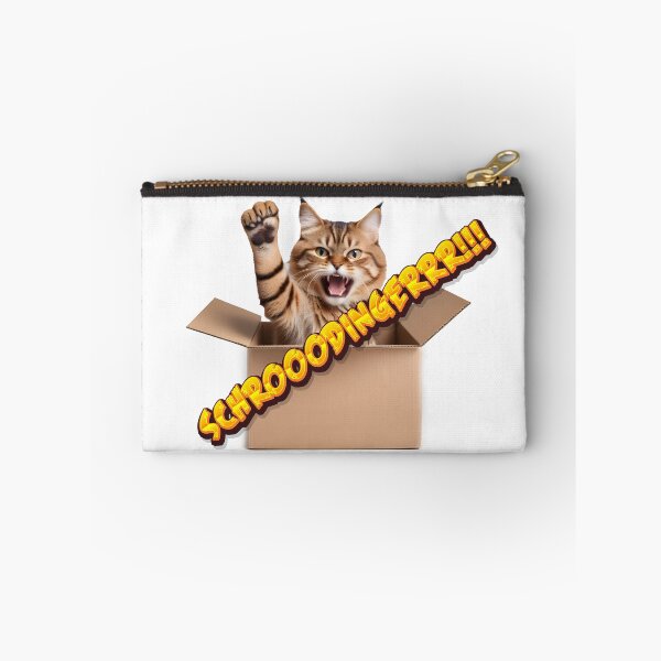 Item preview, schrodinger cat. yes! it's alive!!! designed and sold by PrintPlanetGo.