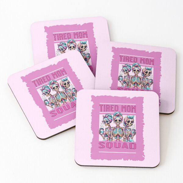 Item preview, Tired Mom Squad designed and sold by RockBeeDesigns.
