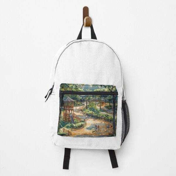 Item preview, Kids at Play on Playground designed and sold by Mr-whiteBG.