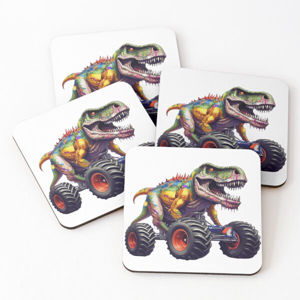 Item preview, T-Rex Monster Truck designed and sold by RuaBelle.