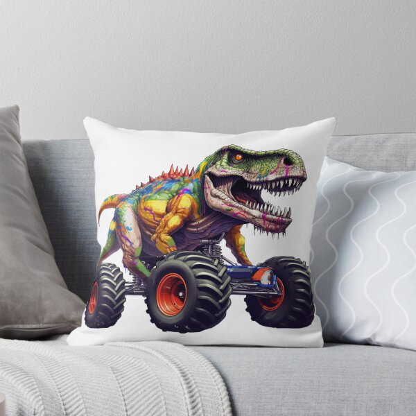 Item preview, T-Rex Monster Truck designed and sold by RuaBelle.