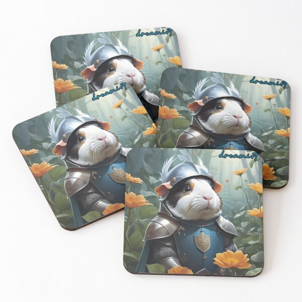 Item preview, Knight Guinea pig  designed and sold by DreamistStore.