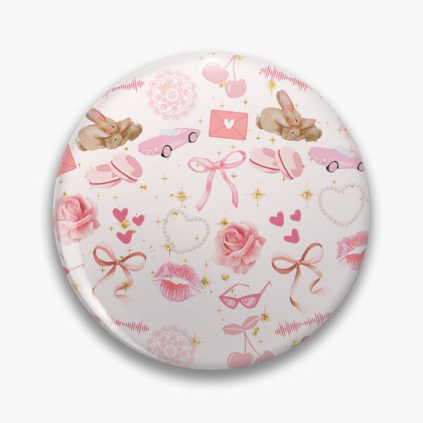 Item preview, Cute Coquette Aesthetic Pink Bow Bunny Love Sweet Cherry Macroon Pink Sports Car designed and sold by twigandmeadow.