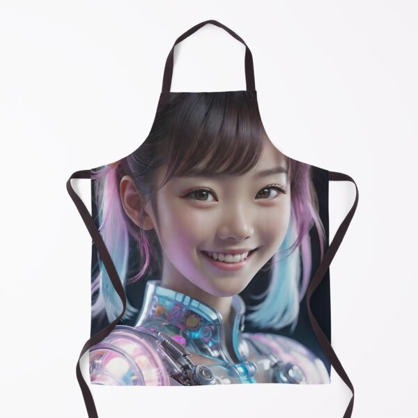 Item preview, A Cheerful Young Woman with a Cybernetic Body designed and sold by masabo.
