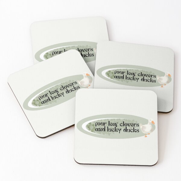 Item preview, Four Lead Clovers and Lucky Ducks designed and sold by one-broke-kid.