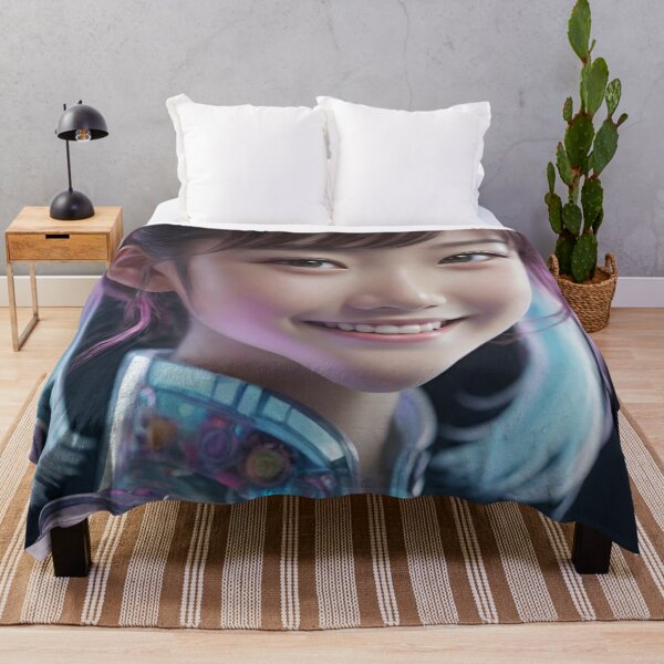 Item preview, A Cheerful Young Woman with a Cybernetic Body designed and sold by masabo.