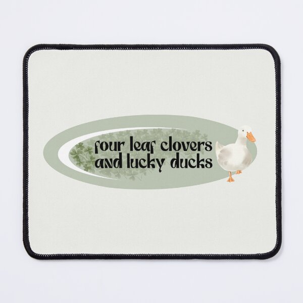 Item preview, Four Lead Clovers and Lucky Ducks designed and sold by one-broke-kid.
