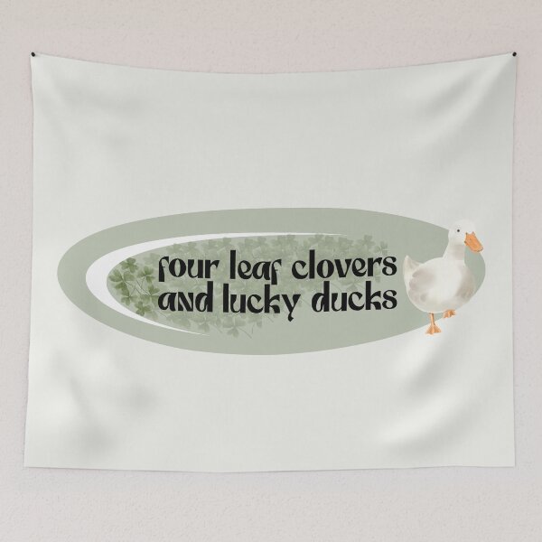 Item preview, Four Lead Clovers and Lucky Ducks designed and sold by one-broke-kid.