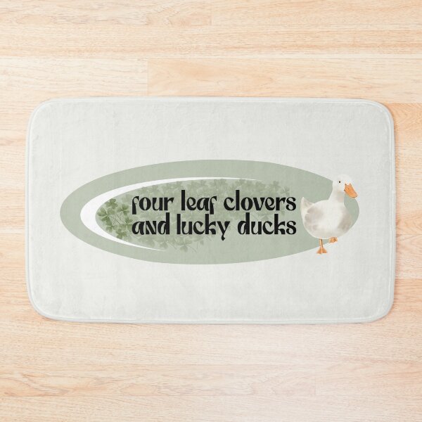 Item preview, Four Lead Clovers and Lucky Ducks designed and sold by one-broke-kid.