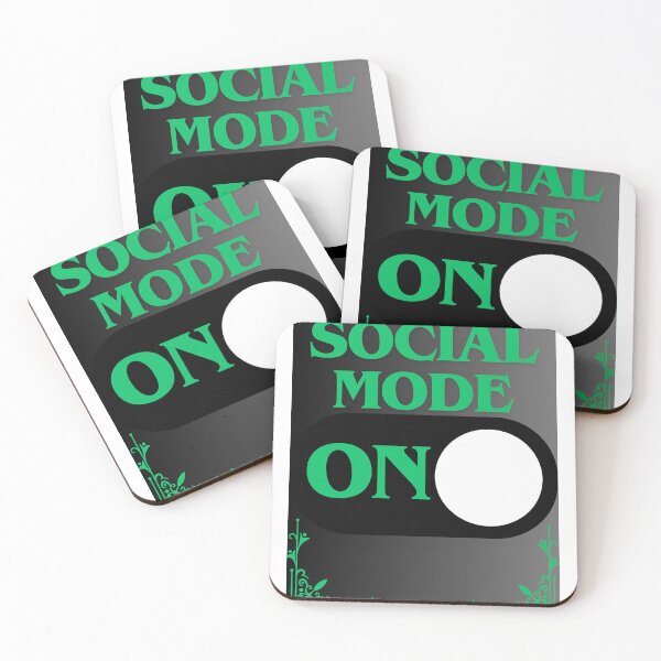 Item preview, Social Mode: On designed and sold by CraftTee.