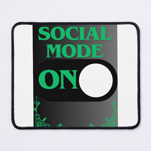 Item preview, Social Mode: On designed and sold by CraftTee.