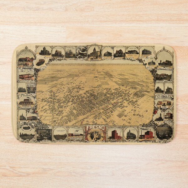 Item preview, Fresno, California (1901) designed and sold by allhistory.