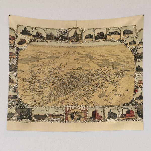 Item preview, Fresno, California (1901) designed and sold by allhistory.