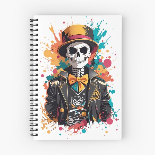 Item preview, Alchemist magic skeleton exploding in color designed and sold by Chaos  Criative.