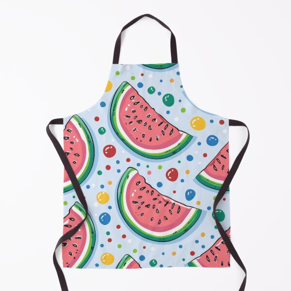 Item preview, Watermelon Slices and Dots Seamless Pattern designed and sold by ImagineCorner.