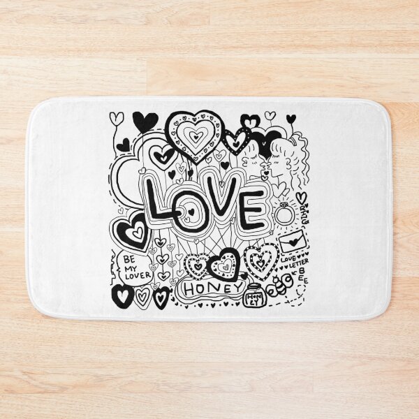 Item preview, love, doodling designed and sold by zzzozzo.