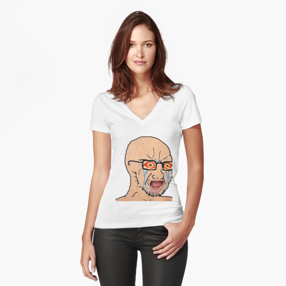Item preview, Fitted V-Neck T-Shirt designed and sold by Sophi8008.