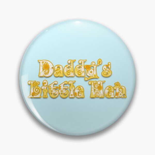 Item preview, Daddy's Little Hen (floral) designed and sold by Cloud-Boy.