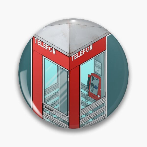 Item preview, Retro telefonkiosk designed and sold by daddymactinus.