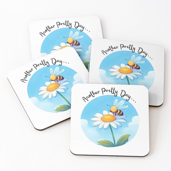 Item preview, Bee buzzing on Daisy designed and sold by Serene Madcap.