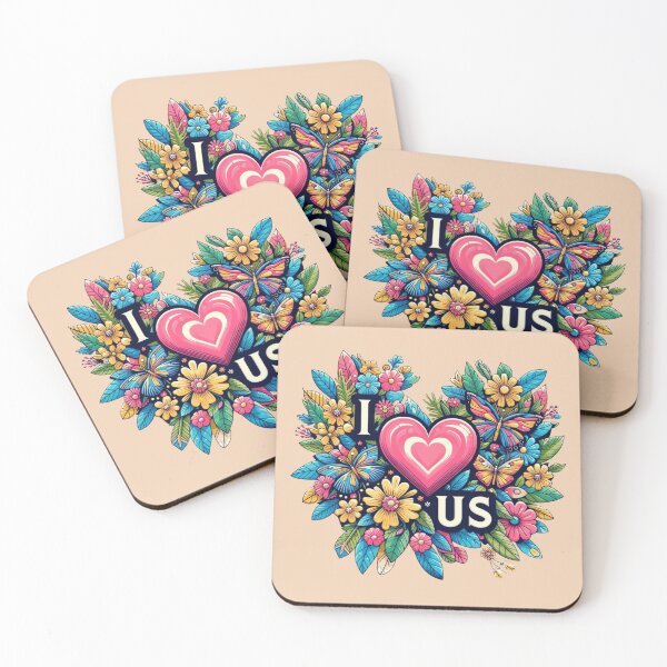 Item preview, I LOVE US designed and sold by Myra365Art.