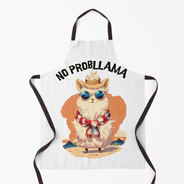 Item preview, No Problem Llama No Probllama Cute Souvenir designed and sold by VelosityPrints.