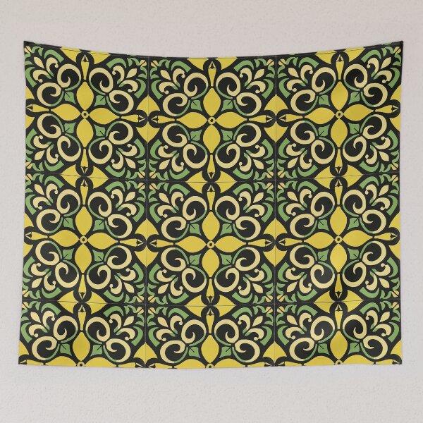 Item preview, 70s Retro Flower Pattern designed and sold by RockBeeDesigns.