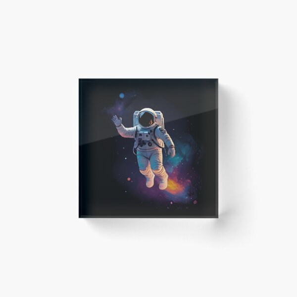 Item preview, Astronaut in space of colors designed and sold by Chaos Criative.